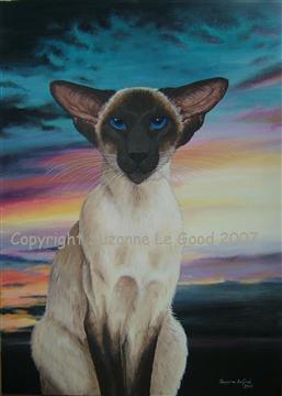 http://www.suzannelegoodcats.com/gallery/Albums/Album5/Large/Canvas_Siamese_Sunset_Cprt.jpg