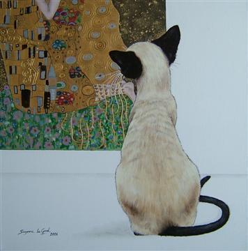 http://www.suzannelegoodcats.com/gallery/Albums/Album5/Large/_Siamese_and_The_Kiss__Klimt__.jpg